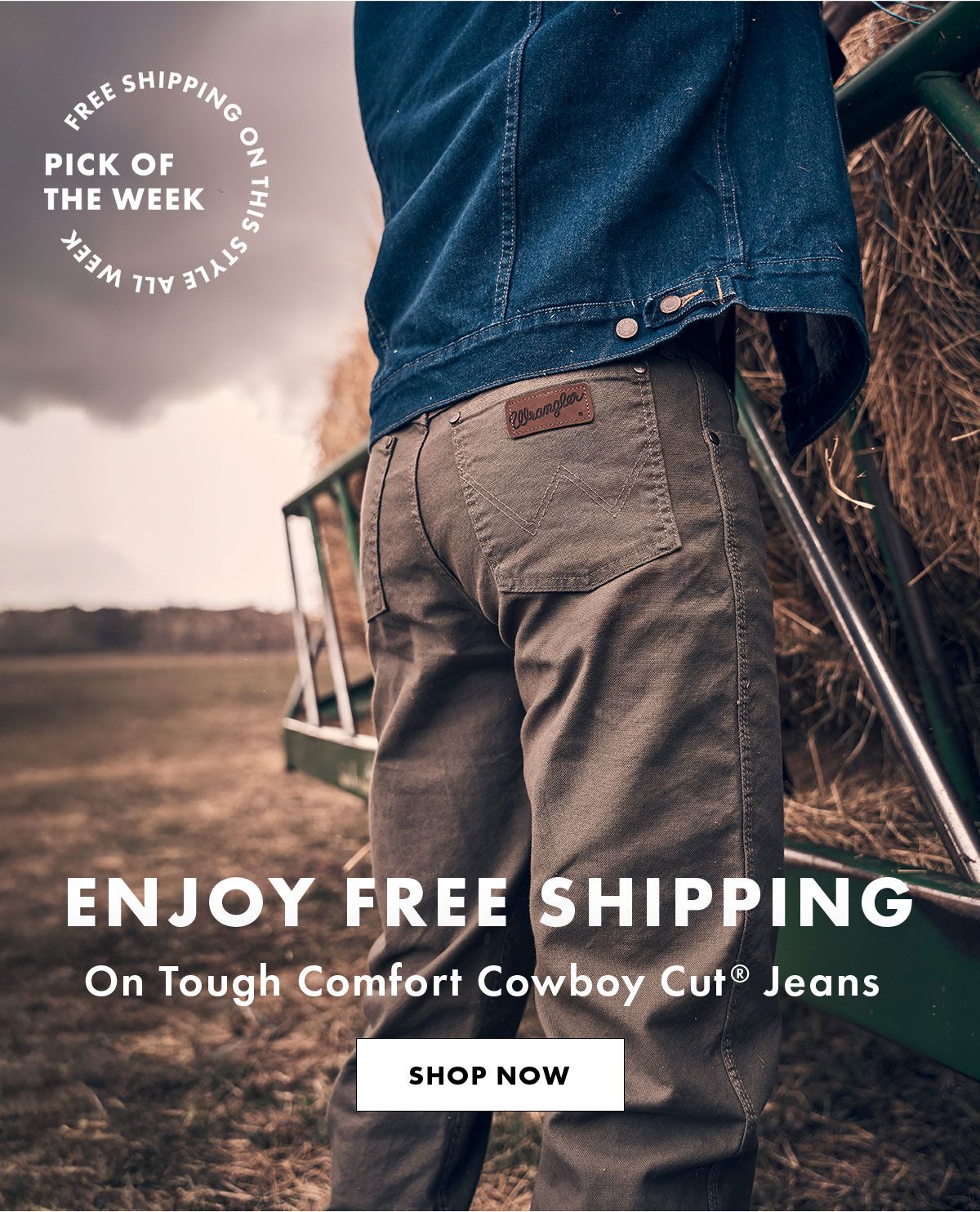 Enjoy free shipping
