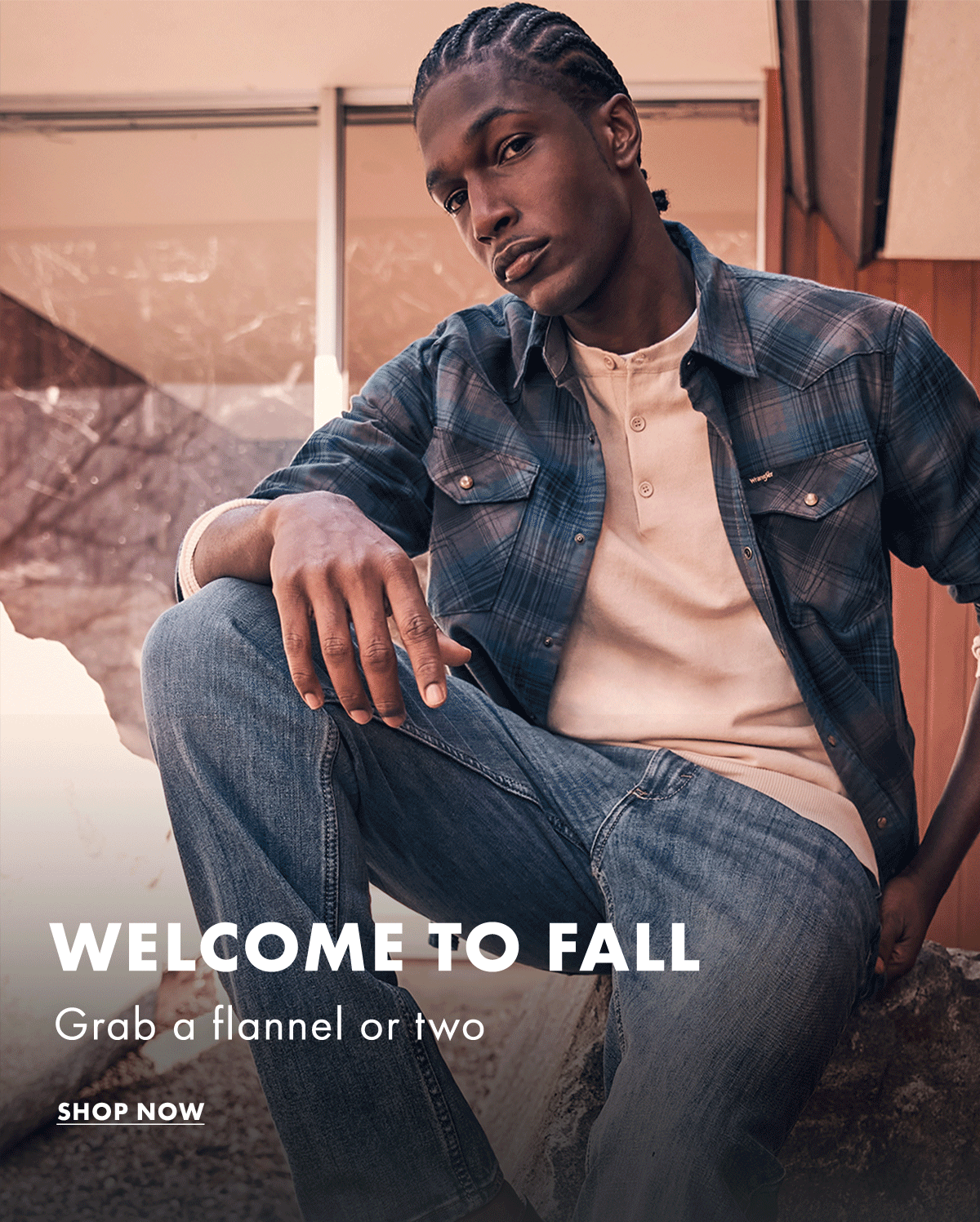 Welcome to fall grab a flannel or two