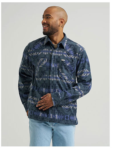 Wrangler All Terrain Gear Men's Campsite Flannel Shirt