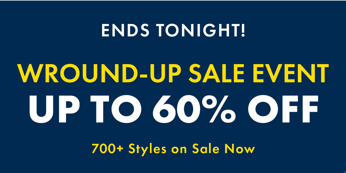 Wround-up sale event