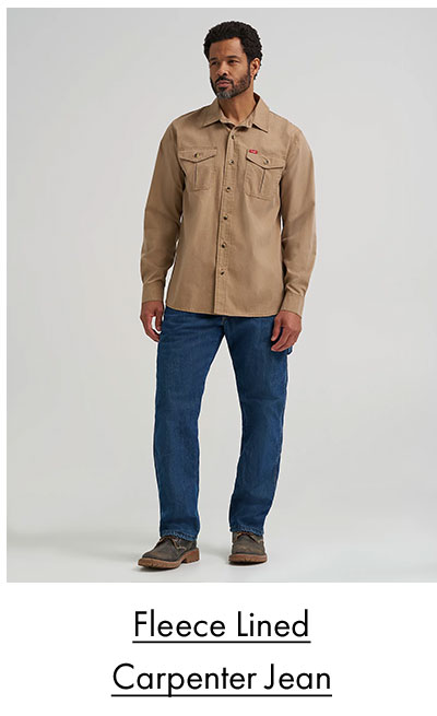 Fleece Lined Carpenter Jean
