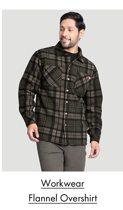 Workwear Flannel Overshirt