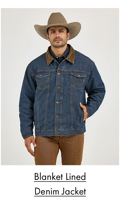 Blanket Lined Denim Jacket