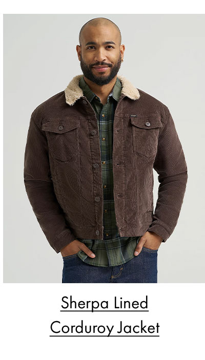 Sherpa Lined Corduroy Jacket