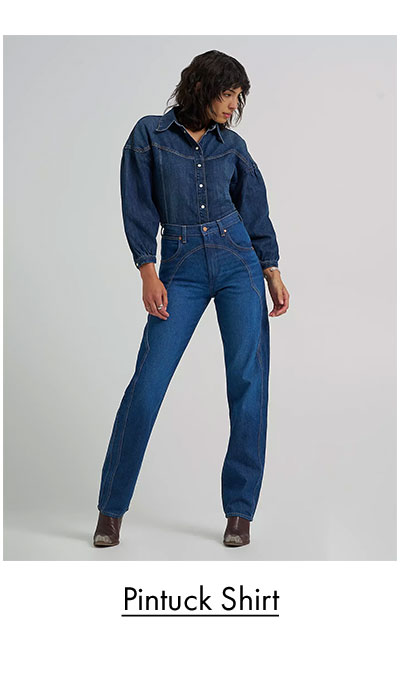 Pintuck Shirt