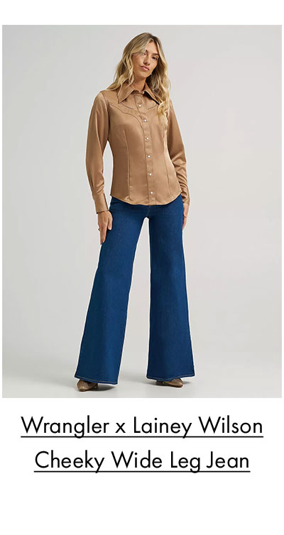 Wrangler x Lainey Wilson Cheeky Wide Leg Jean