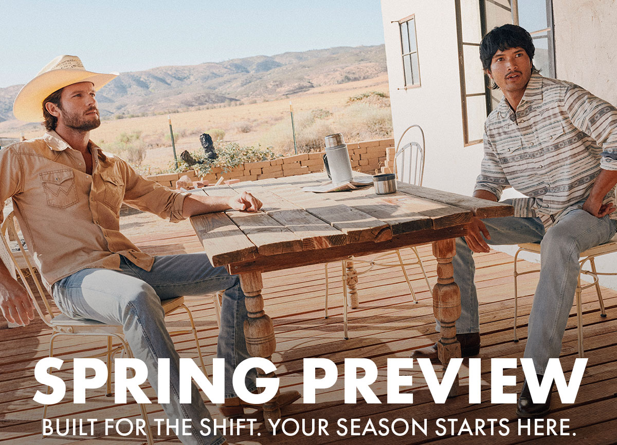Spring Preview Built For The Shift. Your Season Starts Here.