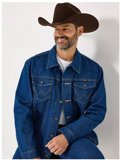 Wrangler® Cowboy Cut® Unlined Denim Jacket