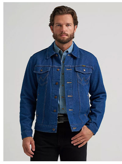 Wrangler® Cowboy Cut® Unlined Denim Jacket