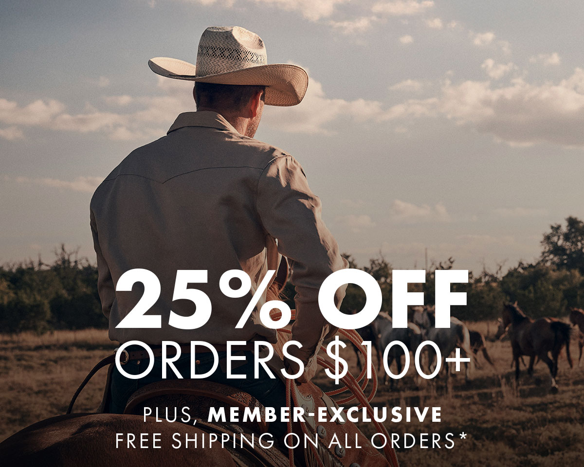 25% Off Orders $100+ Plus, member-exclusive free shipping on all orders*