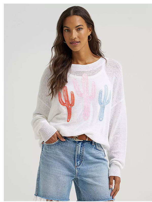Women's Wrangler Gauzy Knit Sweater
