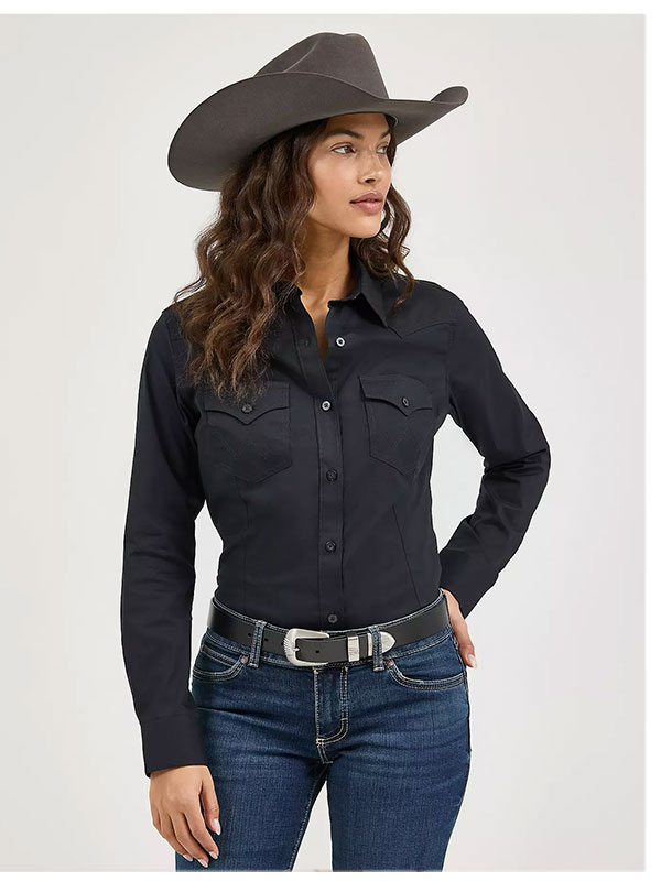 Women's Wrangler Western Button Down Shirt
