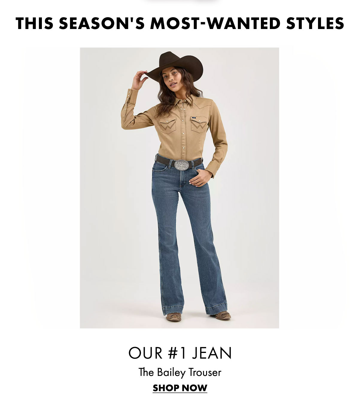 This Season's Most-Wanted Styles - Our #1 Jean The Bailey Trouser Shop Now