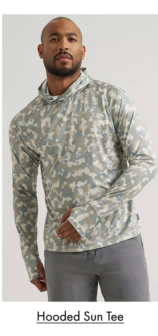 Hooded sun tee