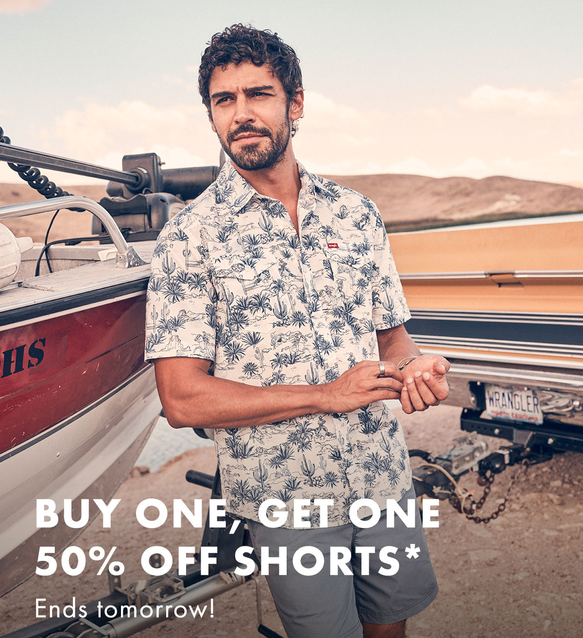 Buy One, Get One 50% Off Shorts* Ends Tomorrow!