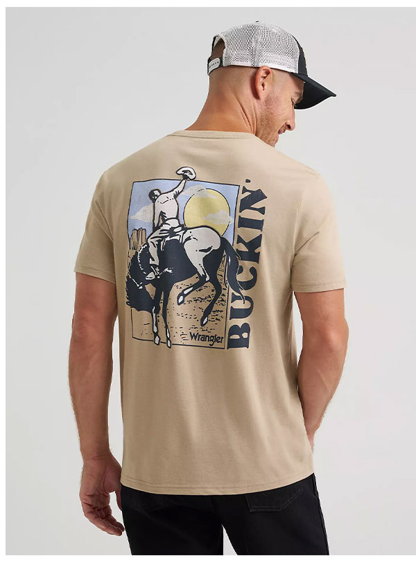 Buckin' Back Graphic T-Shirt