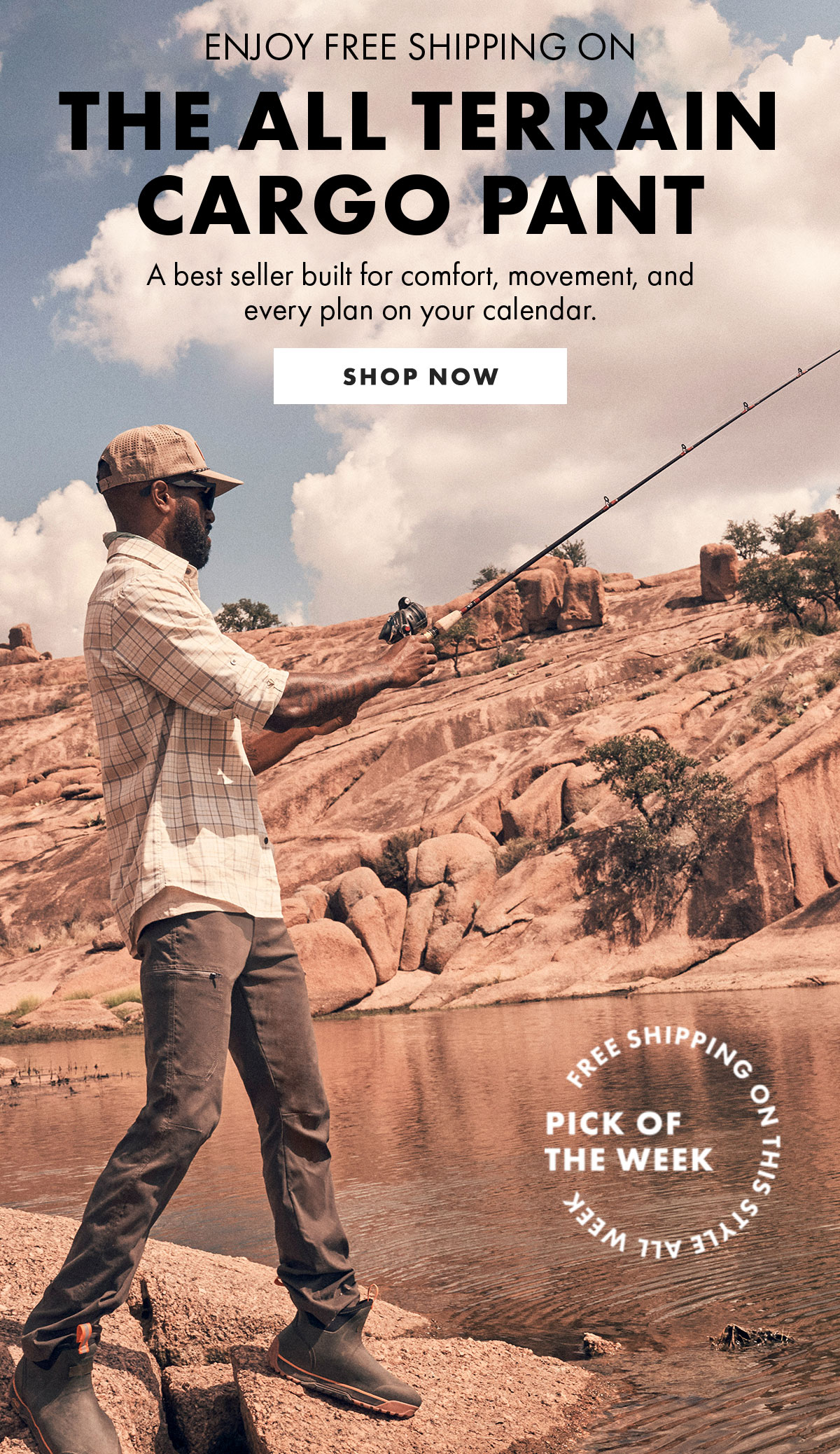 The All Terrain Cargo Pant Shop Now