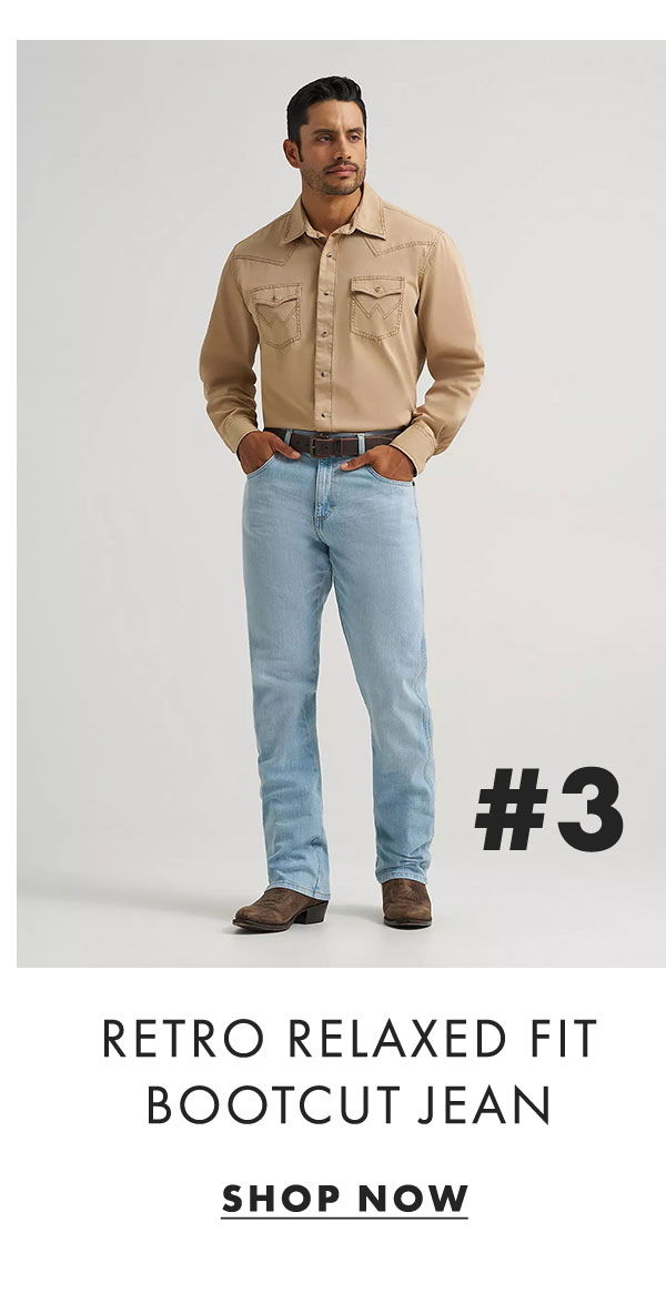 Retro Relaxed Fit Bootcut Jean