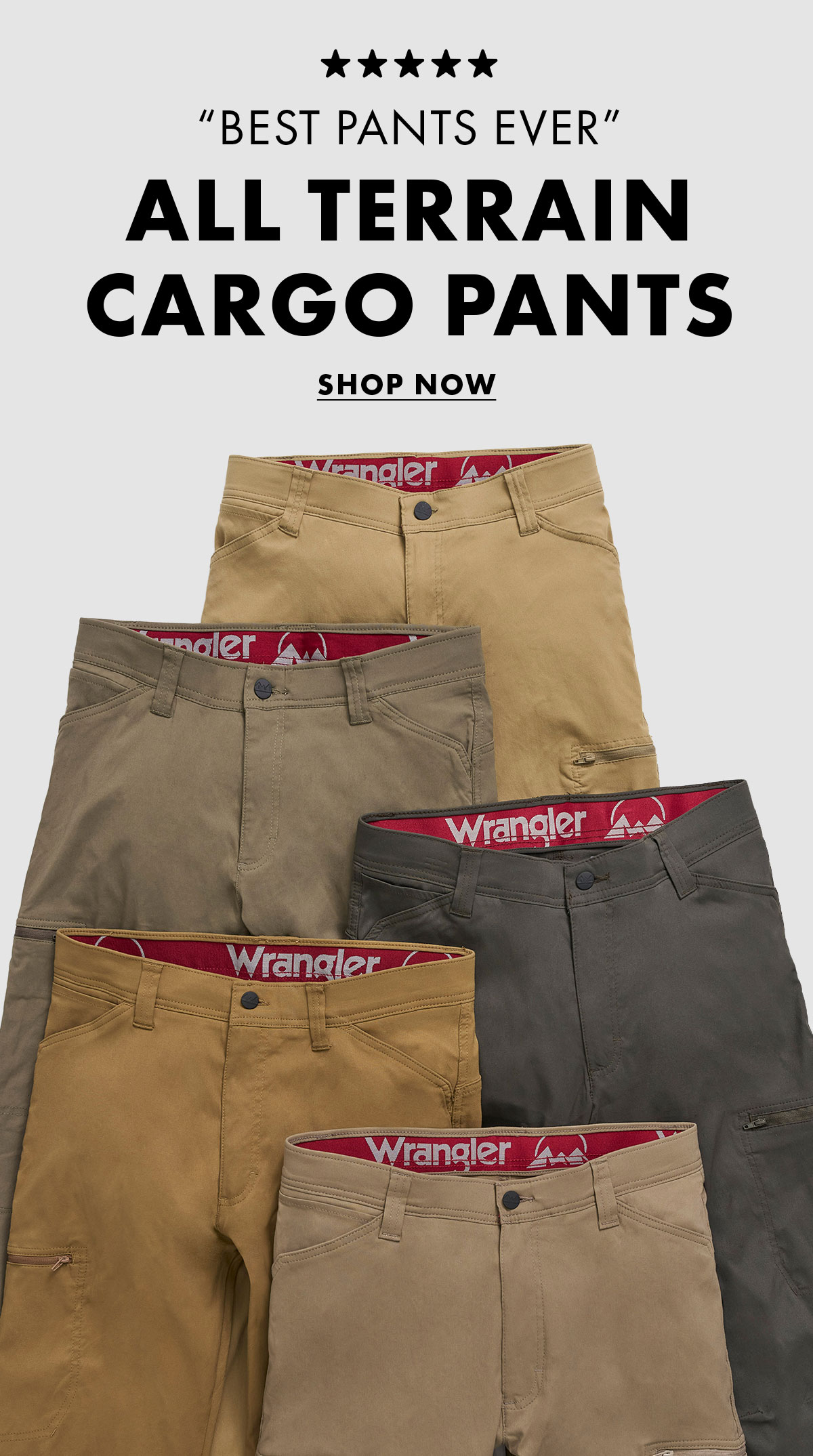 All Terrain Cargo Pants Shop Now