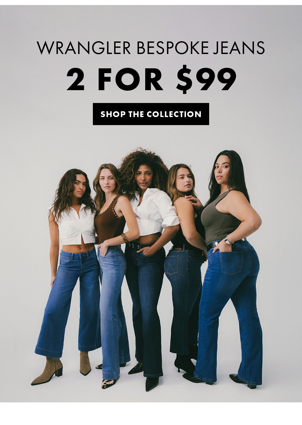 Wrangler Bespoke Jeans 2 For $99 Shop The Collection