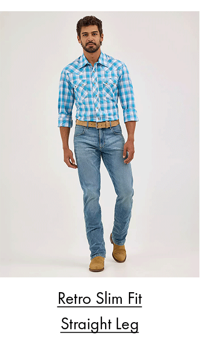 Retro Slim Fit Straight Leg