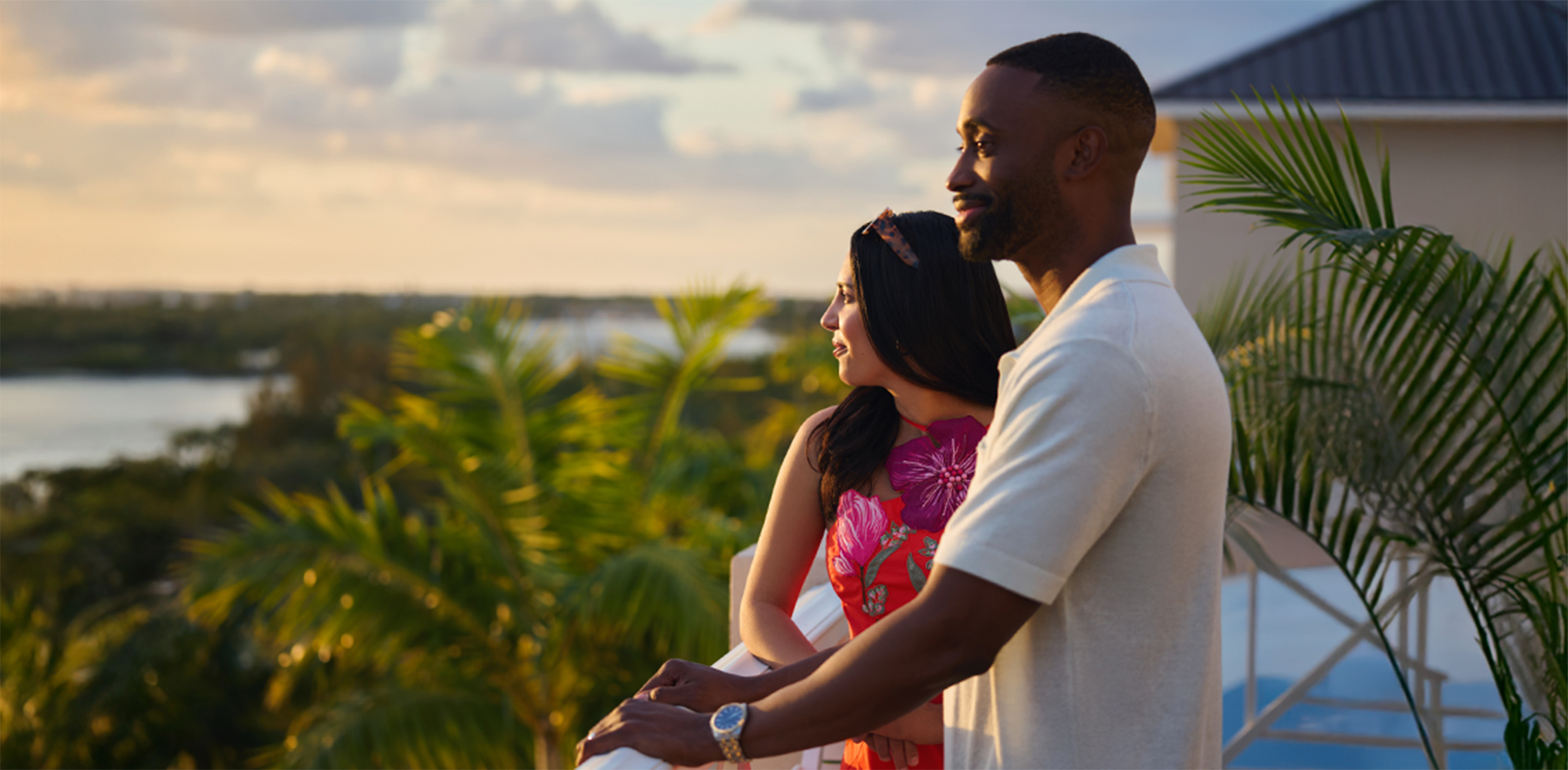 Couple at sunset