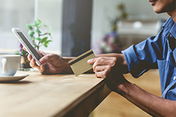 Credit card and phone