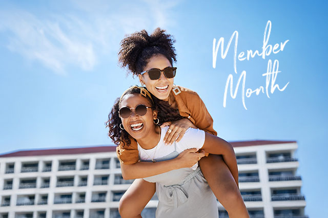 Member Month. Five weeks of deals by Wyndham.