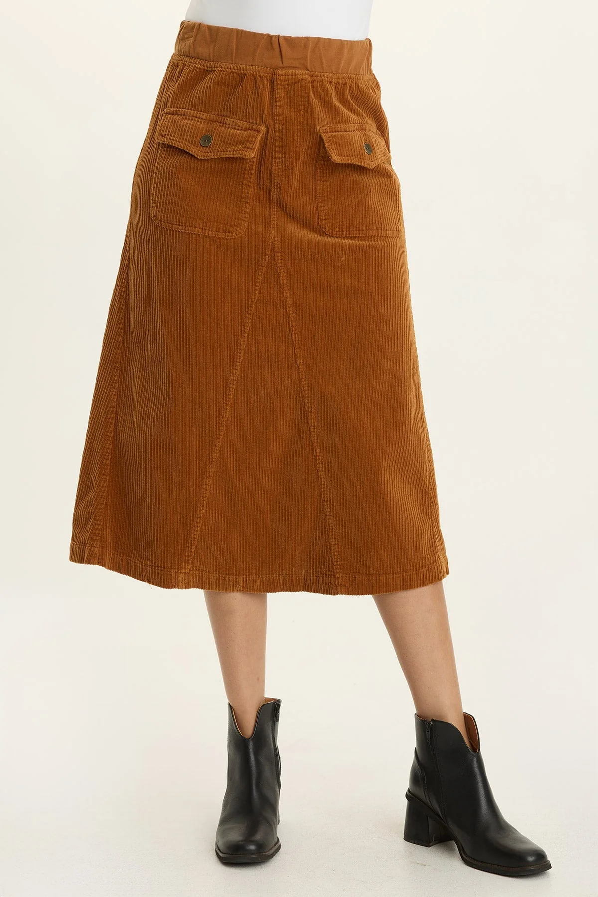 Image of Alto Corduroy Midi Skirt