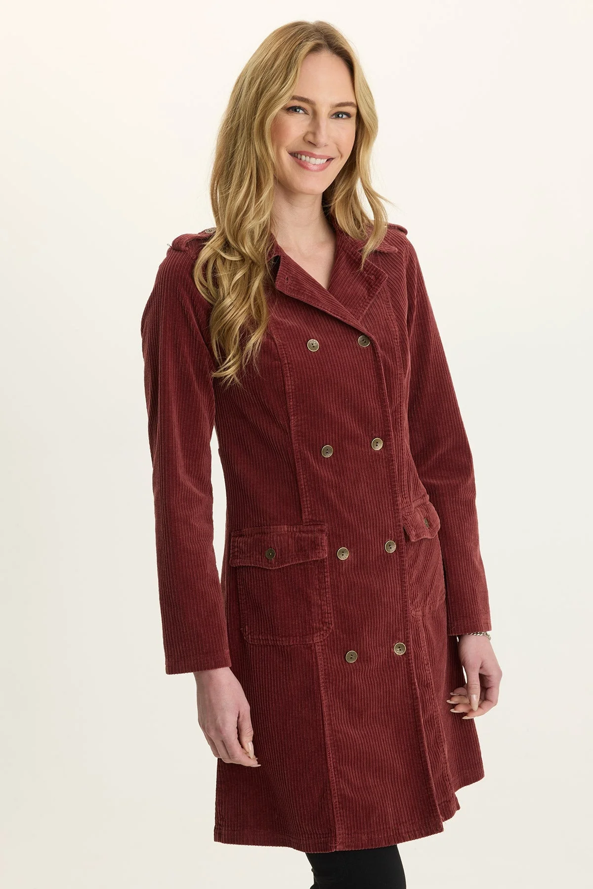 Image of Risto Corduroy Trench Coat