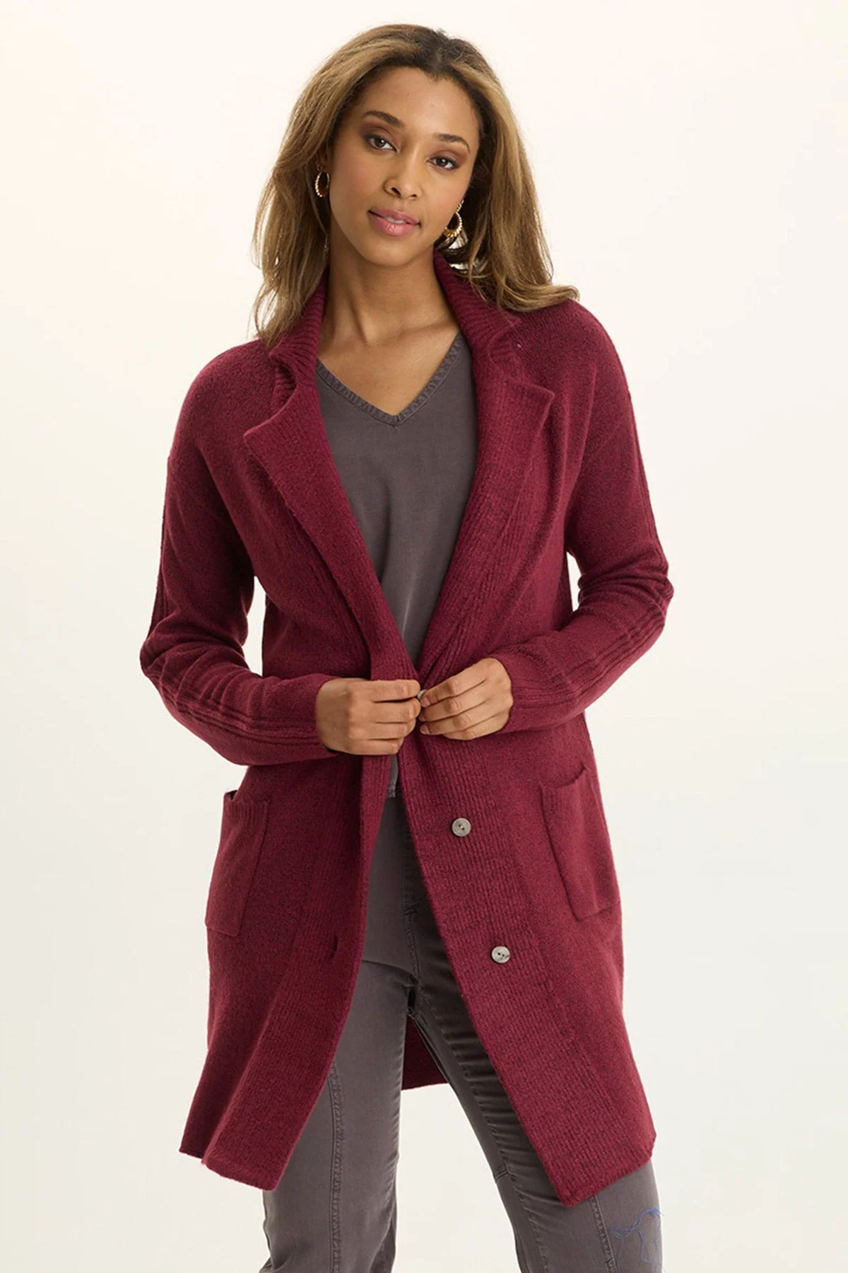 Image of Pierson Longline Knit Cardigan