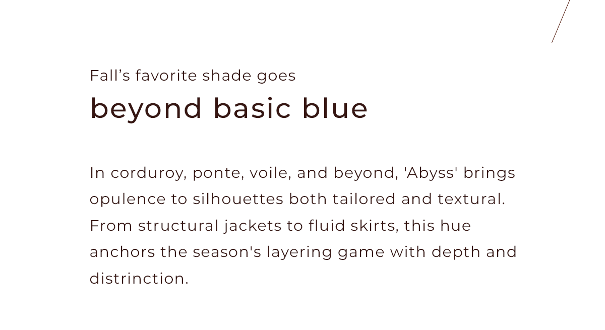 Beyond basic blue