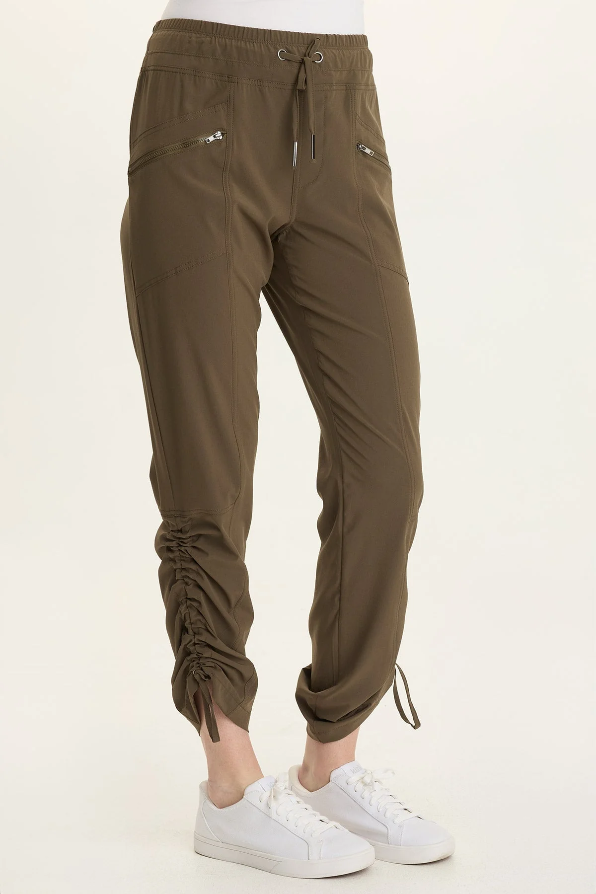 Image of Runyon Whisper Stretch Adjustable Ruched Active Pant