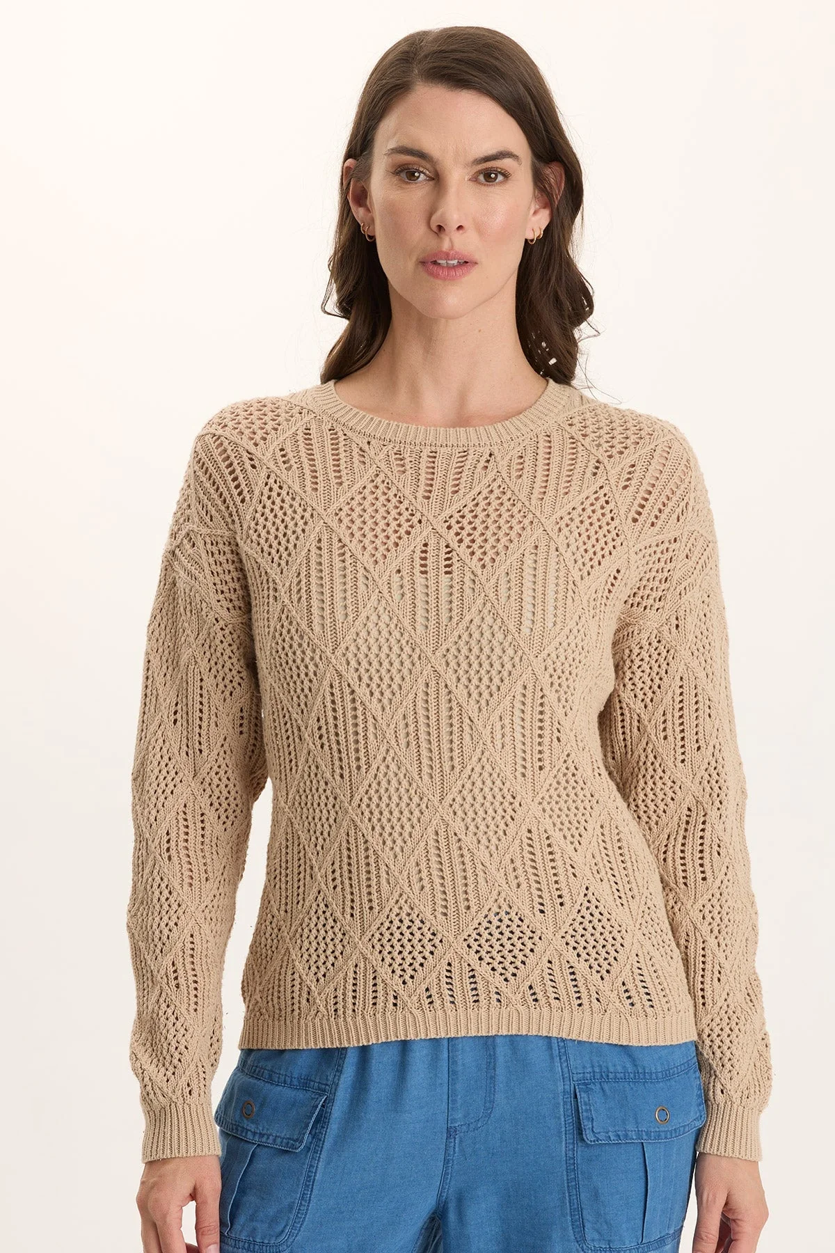 Image of Rothwell Cotton Knit Relaxed-Fit Sweater Top