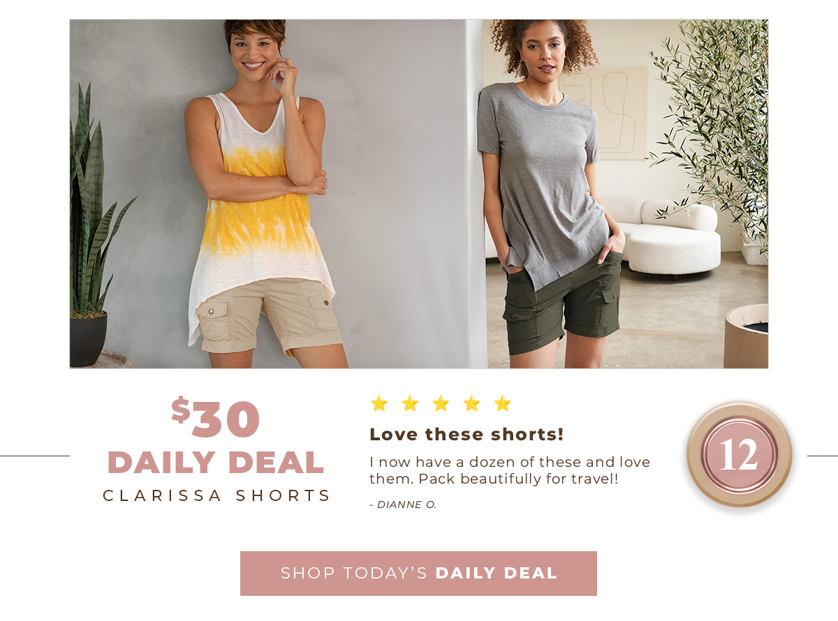 Floor Twelve / $30 Daily Deal: Clarissa Shorts