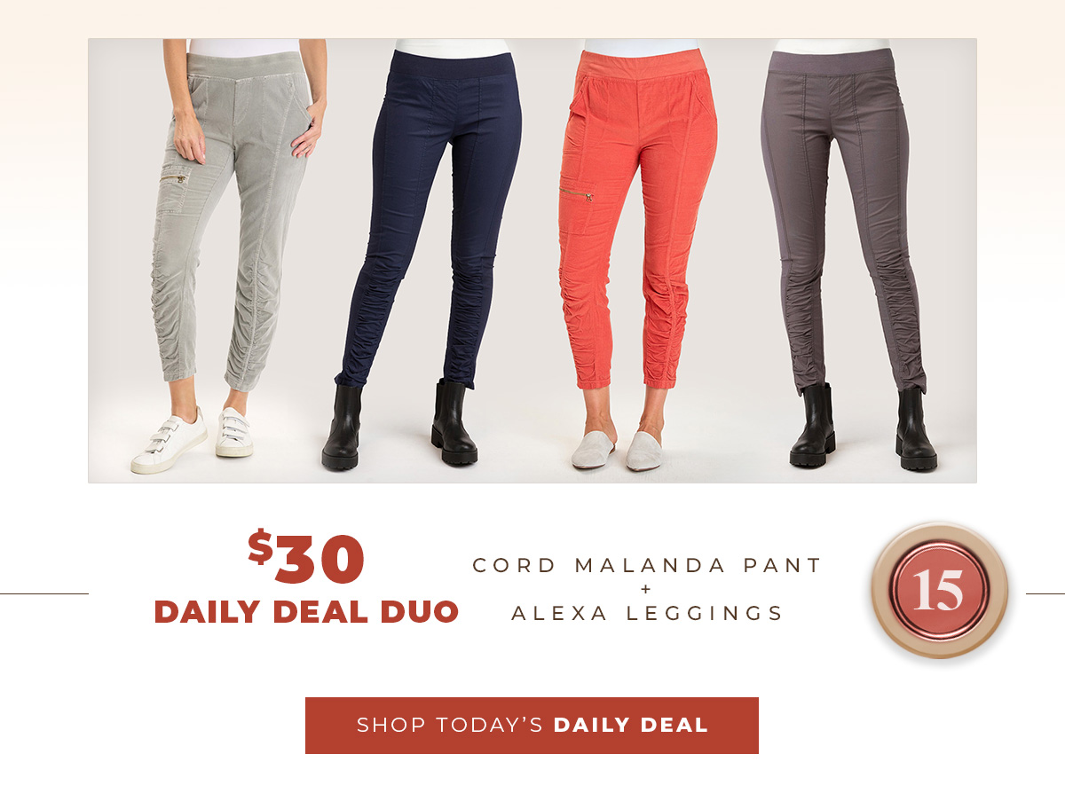 ⑮ - $30 Daily Deal Duo: Malanda + Alexa