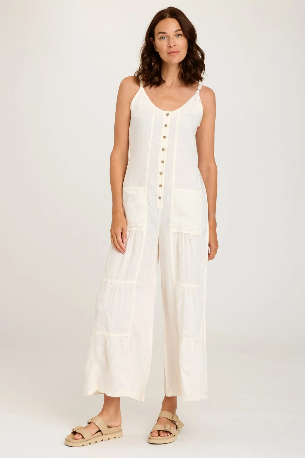 Image of Macauley Crop Jumpsuit