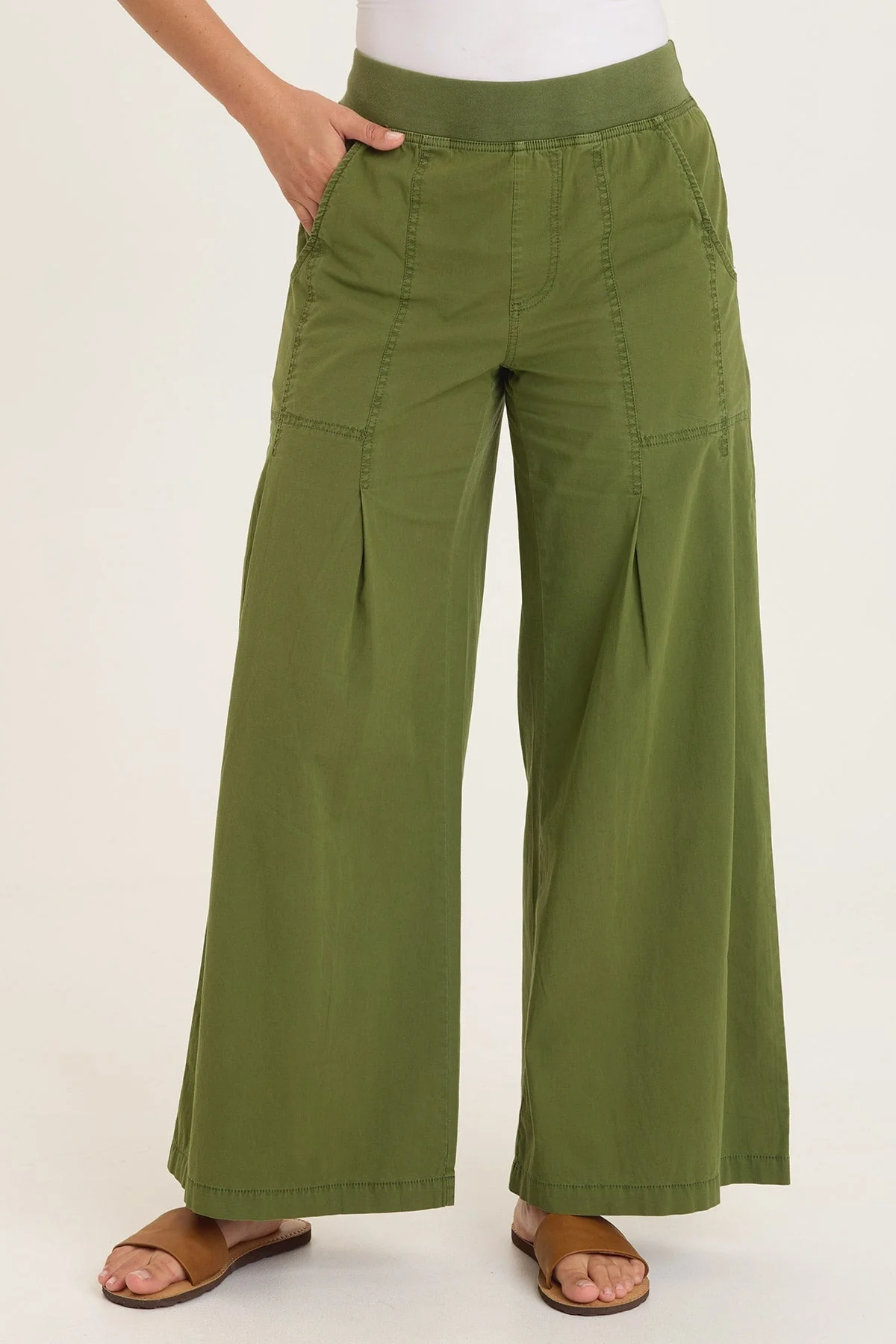 Image of Kyler Dart Wide Leg Pant