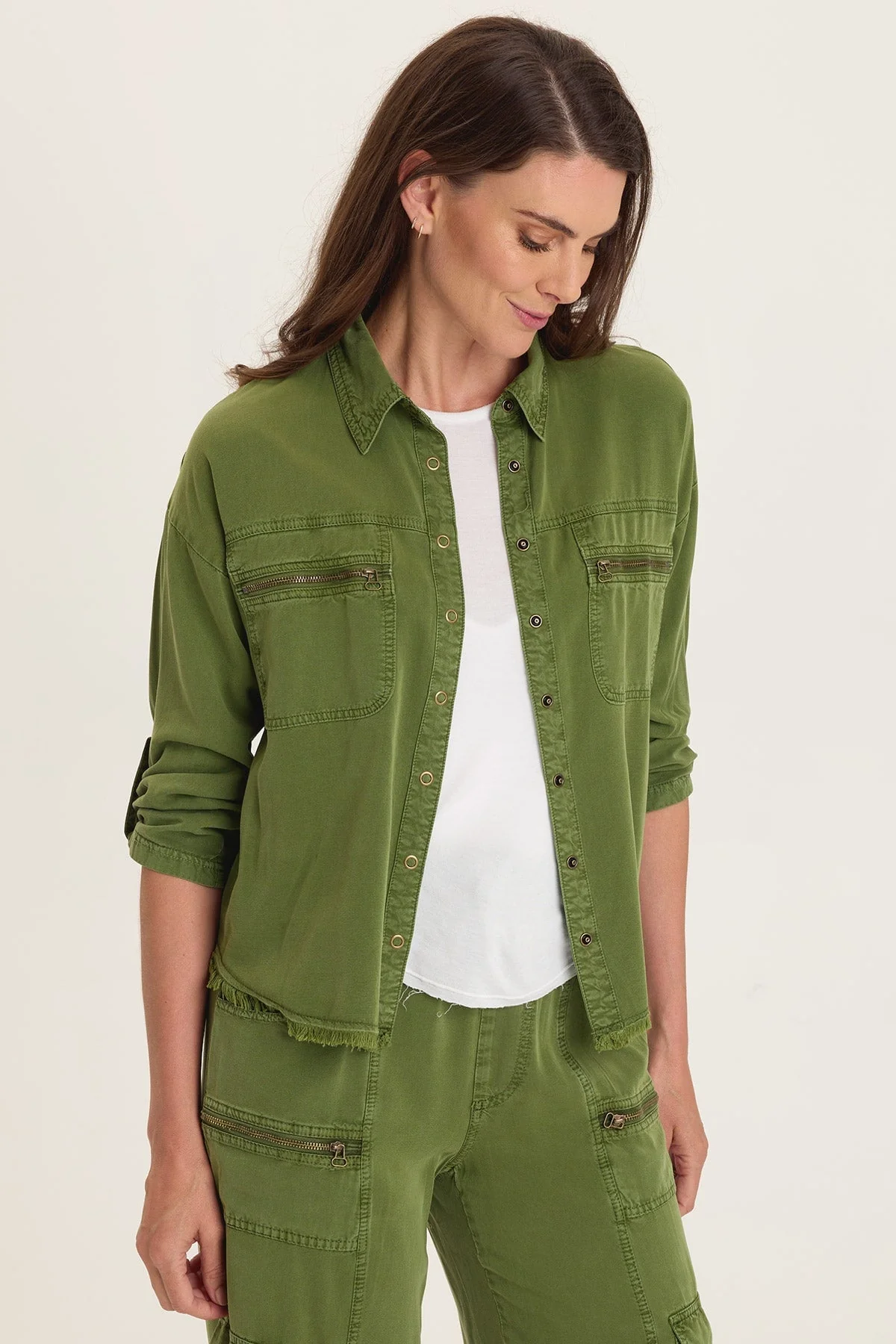 Image of Knapp Utility Cargo Button-Up