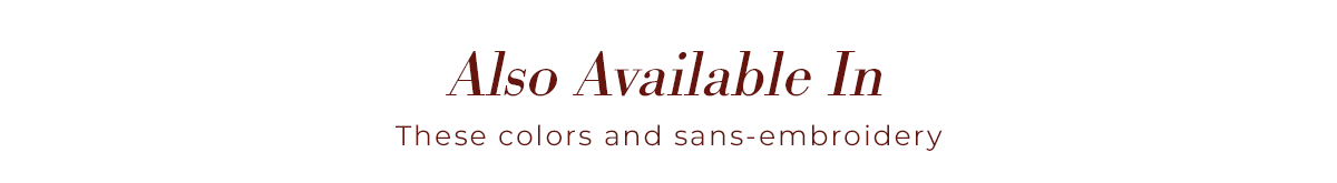 Also Available In