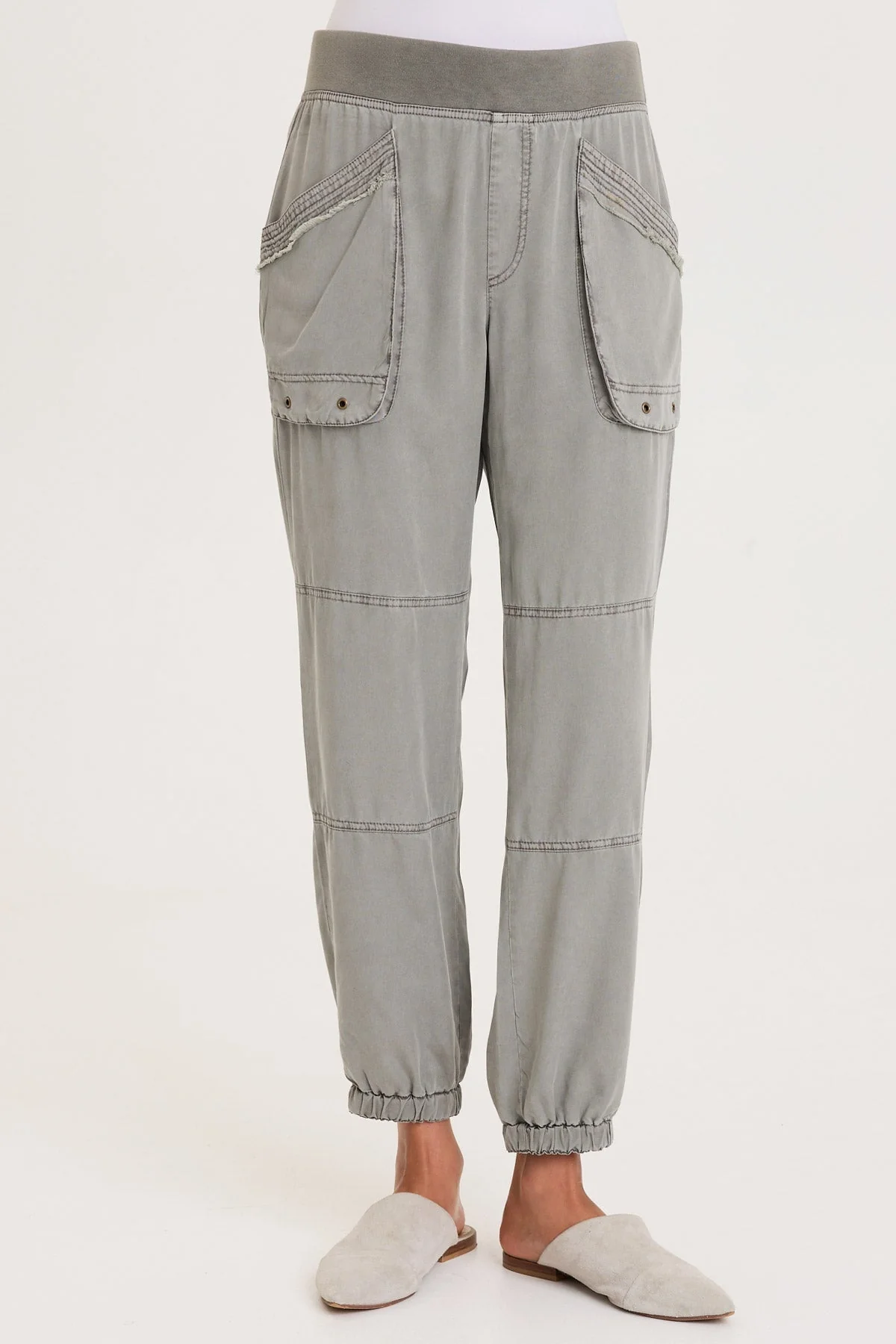 Image of Chattaway Twill Banded 'Jogger' Pant