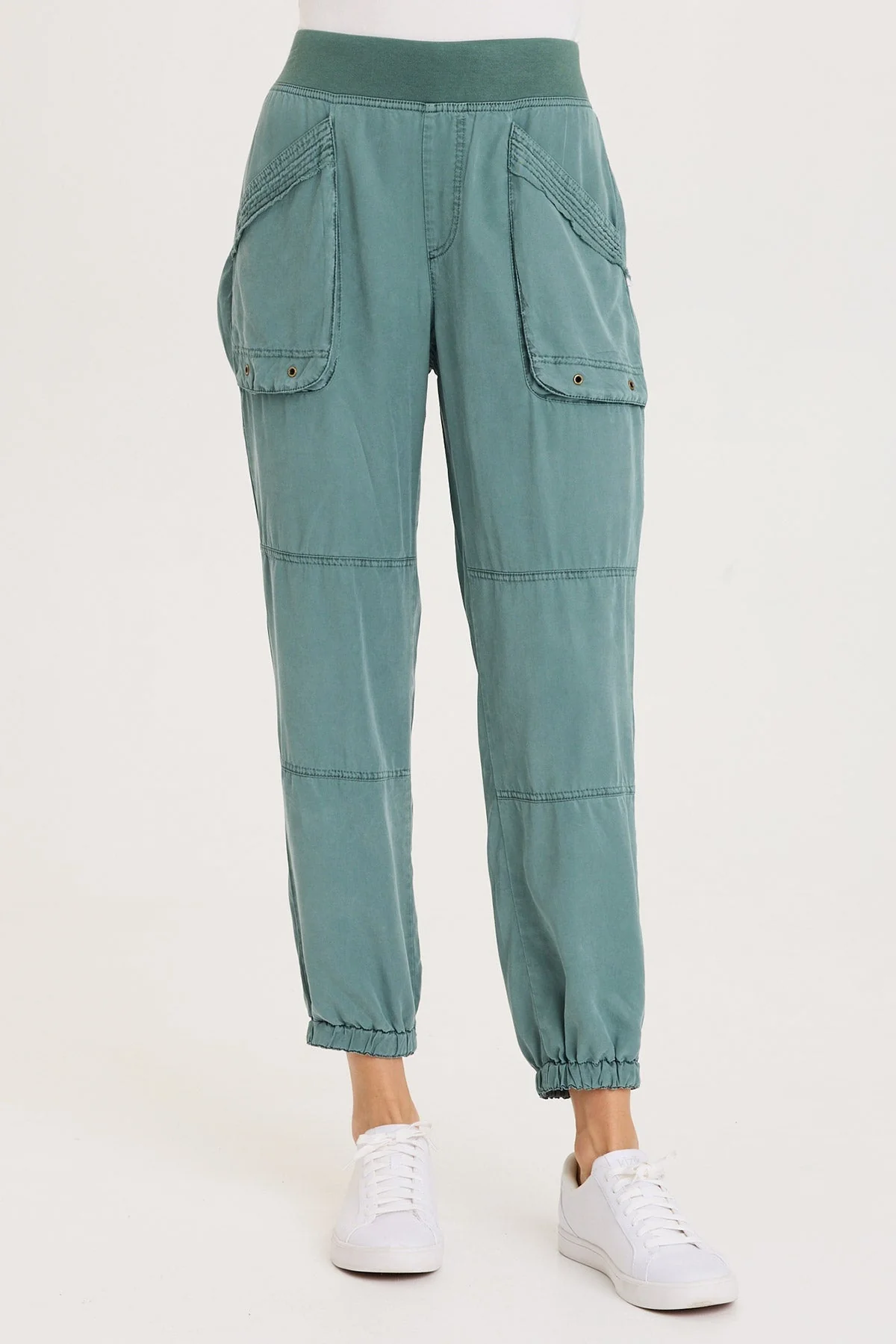 Image of Chattaway Twill Banded 'Jogger' Pant