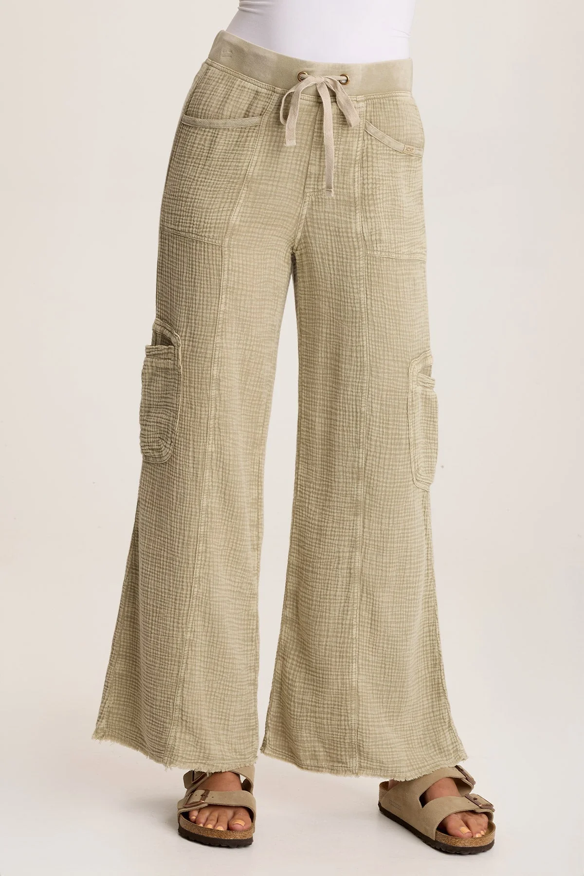 Image of Rizal Gauze Pocket Flare Pant