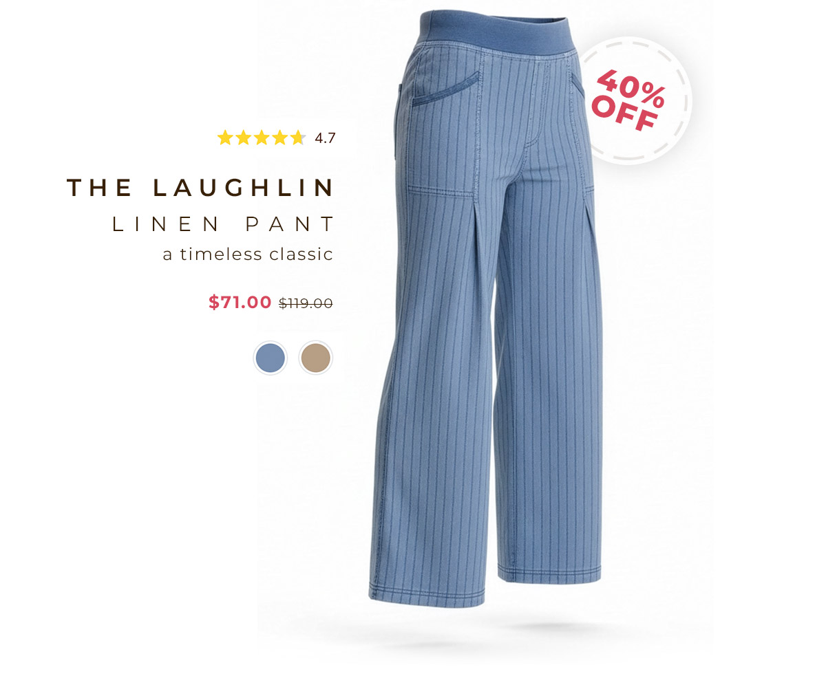 The Laughlin Linen Pant