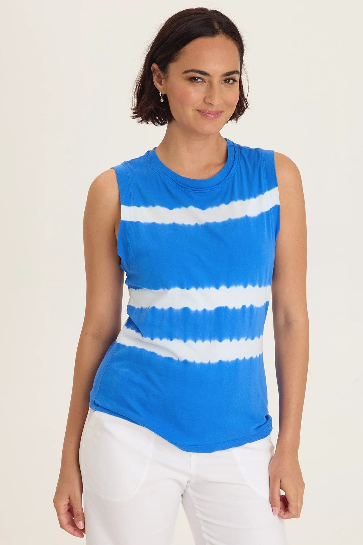 Image of Bodie Raw Edge Jersey Tank