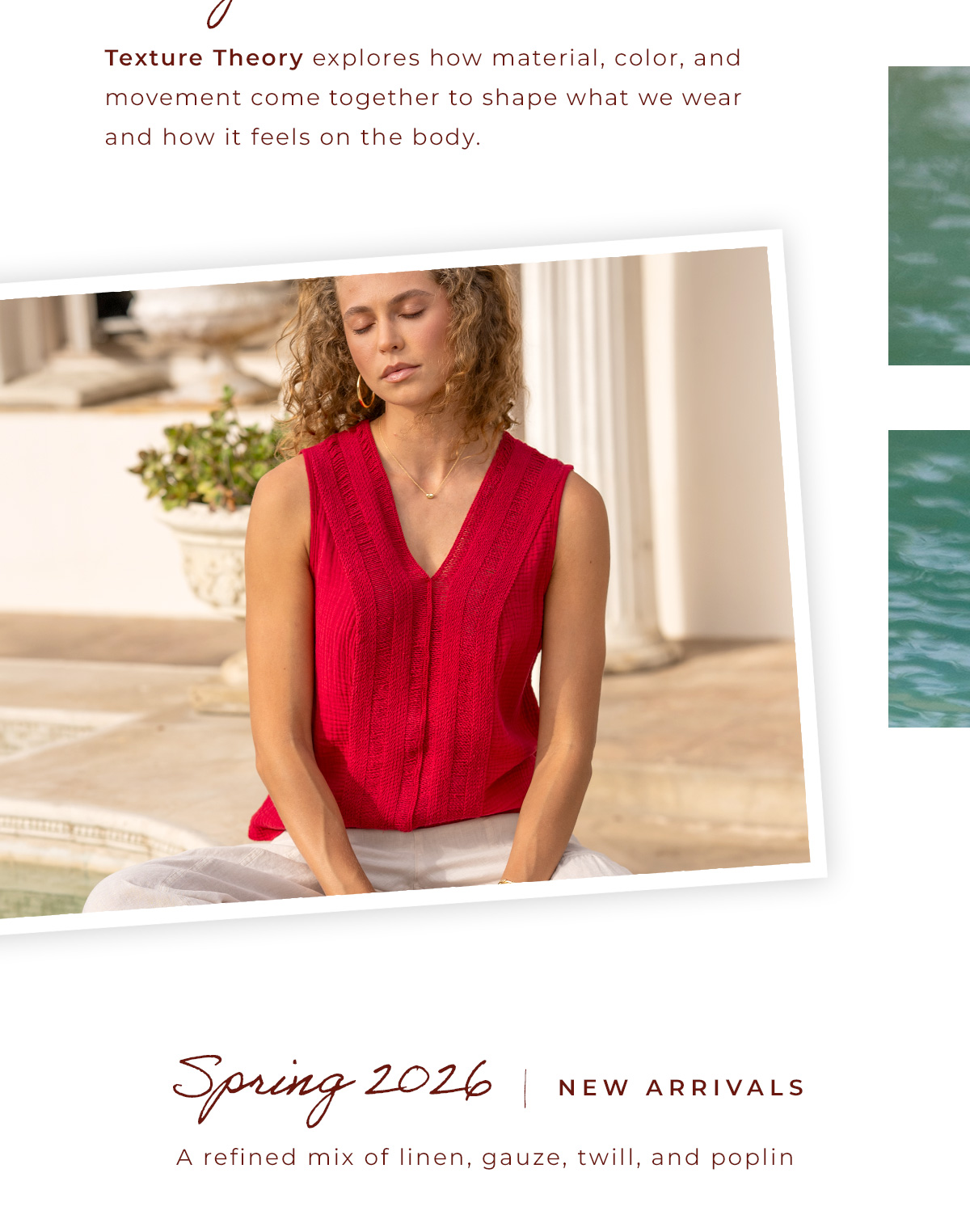 Spring. Designed with Texture in Mind