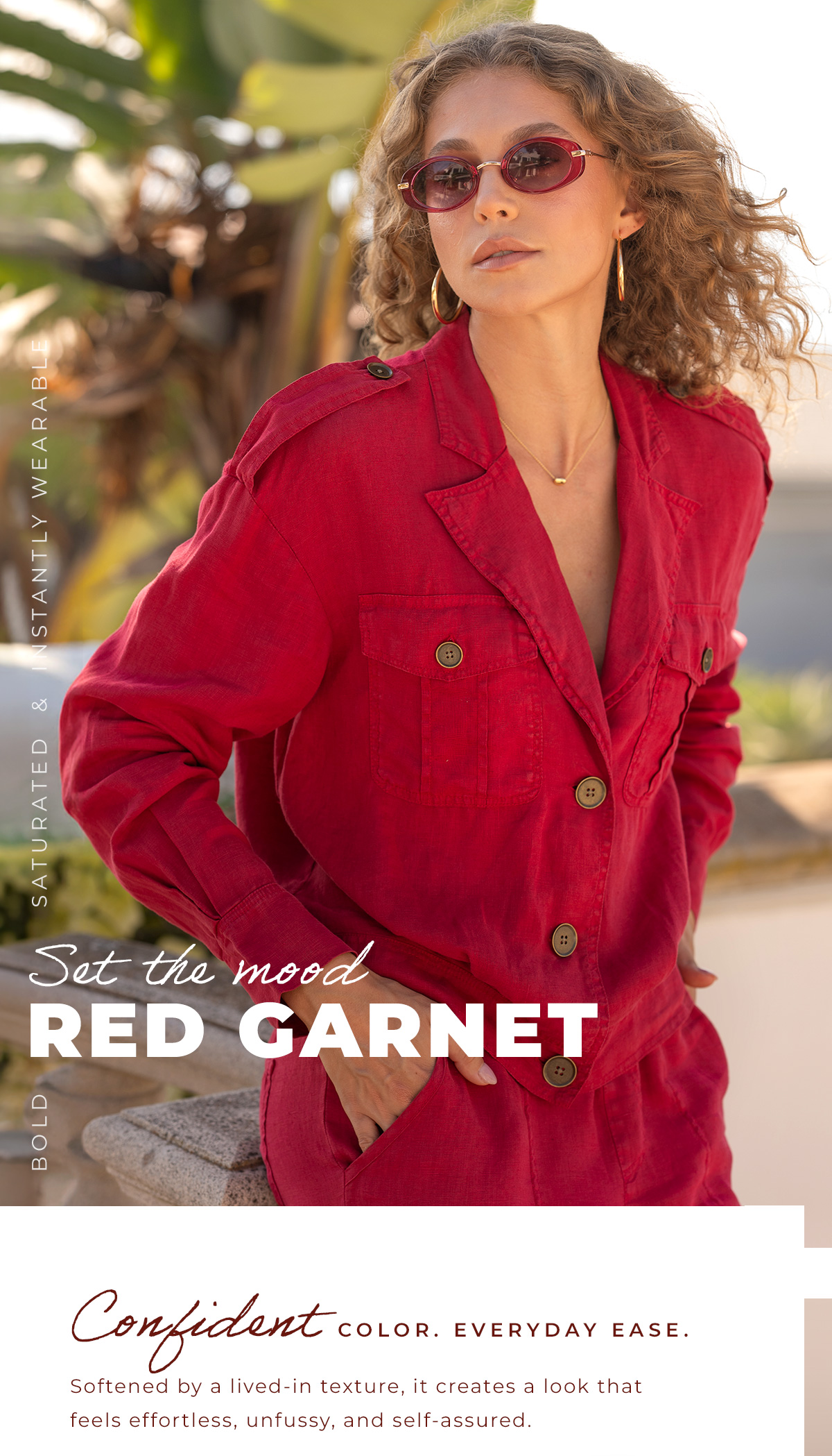 Set The Mood: Red Garnet