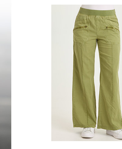 Torryn Linen Zipper Pockets Pants  in Garnish Pigment