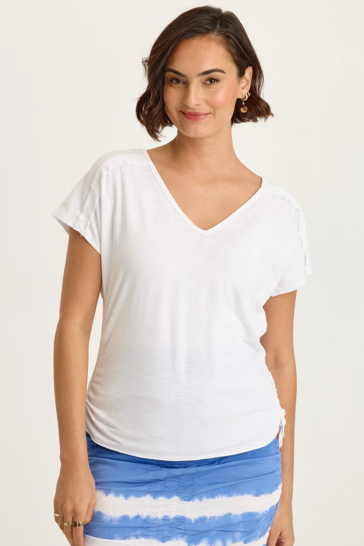 Image of Diggory Jersey Cinchable Dolman Tee