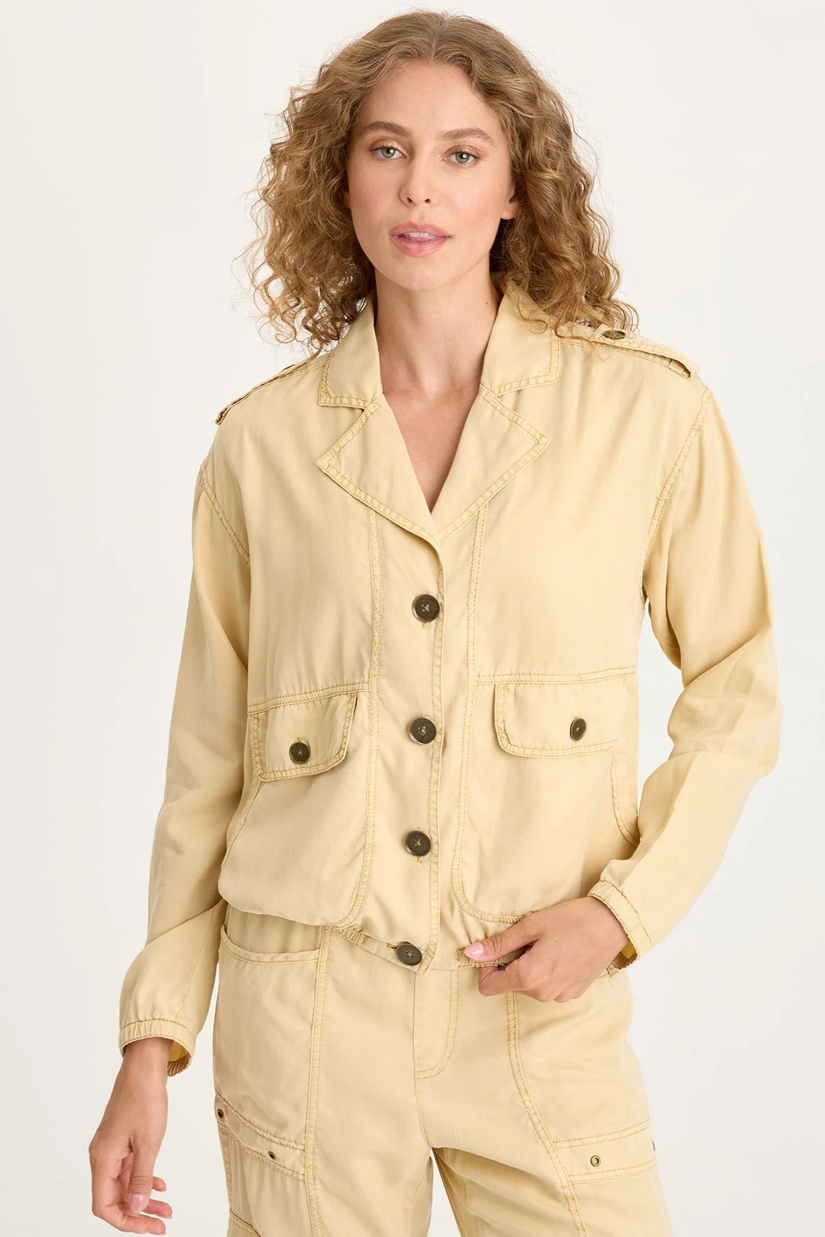 Image of Miro Twill Bomber Jacket